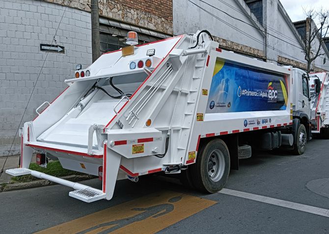 camion para recoleccion de basura